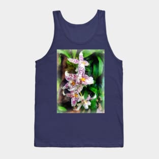 Elegant Beallara Orchid Tank Top